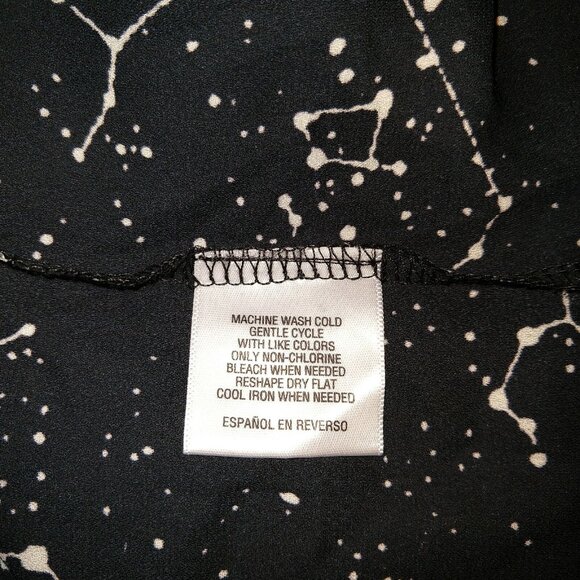 Style & Co Sweater Women’s Medium Multicolor Knit 3/4 Sleeve Pullover Top - Picture 3 of 6